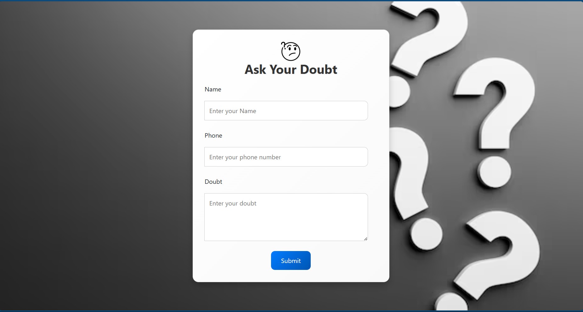 Doubt App