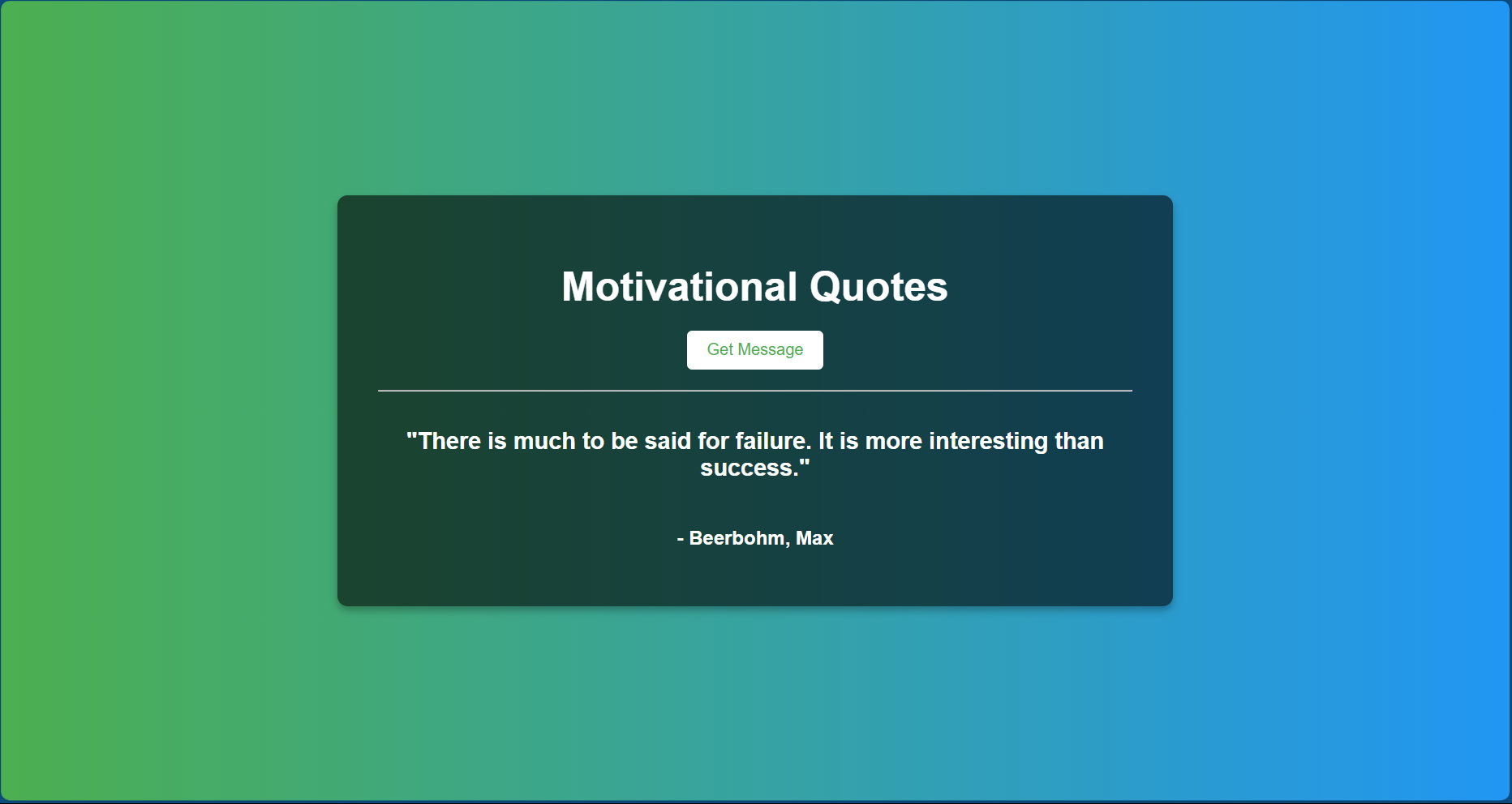 Motivation App